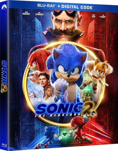 Blu-ray Sonic The Hedgehog 2