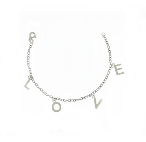 Pulsera Mujer Plata 925 Letras