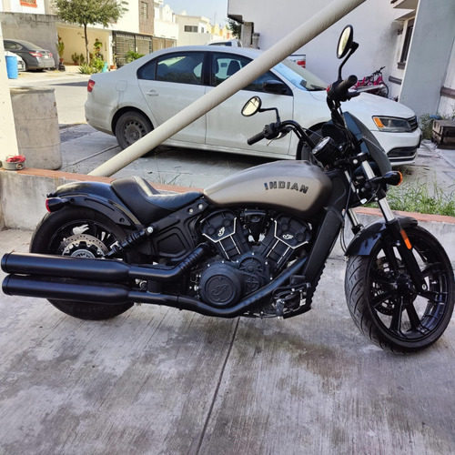 *motocicleta Indian Scout Rogue Sixty Abs 2022 Bronze Smoke.