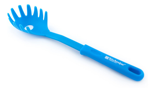 Imagen 1 de 4 de Cucharon Para Pasta En Nylon Azul