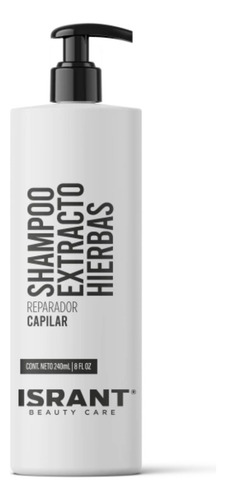 Shampoo Extracto De Hierbas Isrant Beauty Reparador