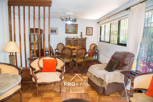 Venta Casa 4 Dorm.gran Terreno En Ñuñoa.bajo Valor Tasacion!
