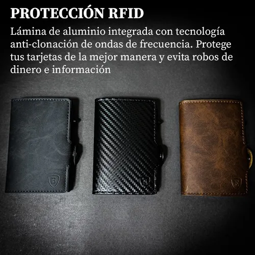 Billetera Y Tarjetero Rfid Ebrand Per