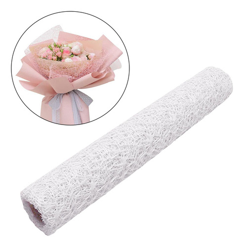 Red Jacquard De Malla Calada, Papel De Envolver Flores, De
