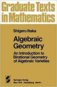 Algebraic Geometry An Introduction To Birational Geometry Of