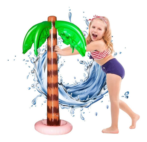 Imagen 1 de 7 de Inflable Palmera Grande Salvavidas Alberca