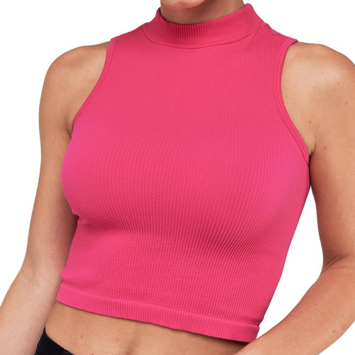 Blusa Básica Holly Land En Rosa Para Dama Yw02