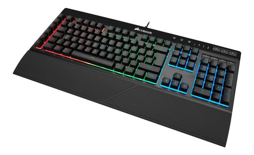 Teclado Corsair K55 Rgb Multicolor Led