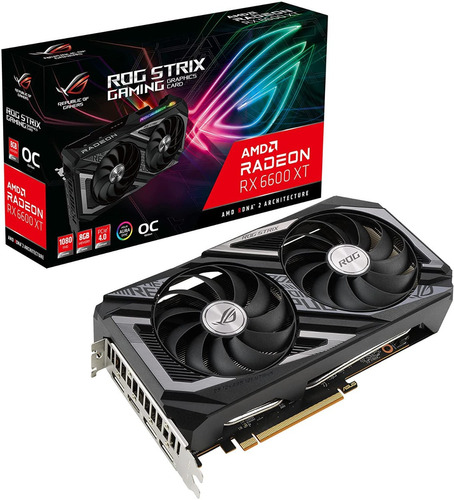 Placa De Video Asus Rog Strix Gaming Amd Radeon Rx 6600xt 