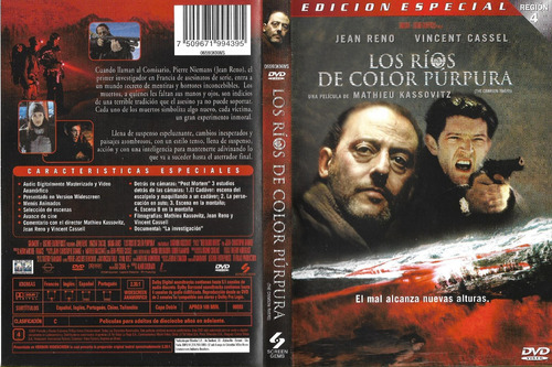 Los Rios De Color Purpura Dvd Jean Reno Vincent Cassel