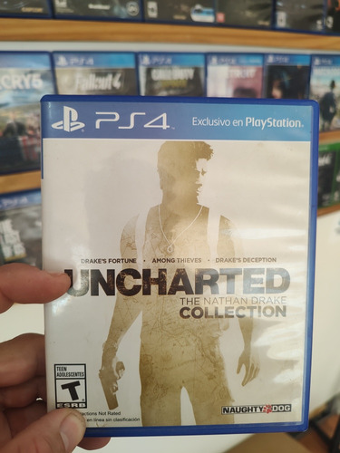 Uncharted Colección Ps4 Físico 