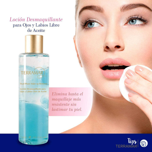 Loción Desmaquillante Ojos Y Labios Libre De Aceite Terramar