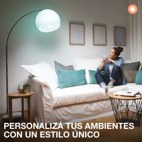 Lampara Foco Led Ledvance Smart + Wifi Rgbw Color 9w E27