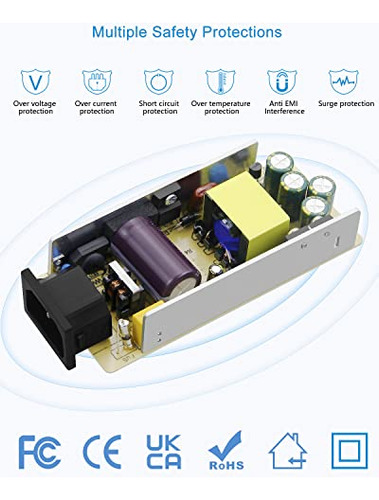 Adaptador Corriente 19v 3.42a 65w Para Monitor Lcd Led Hdtv