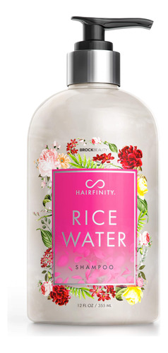 Hairfinity Champ De Agua De Arroz, Frmula De Crecimiento Lib