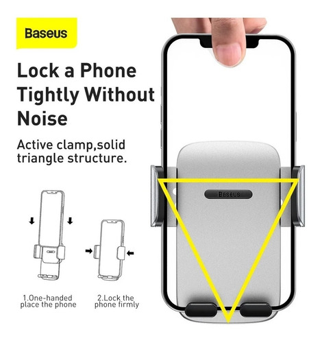 Soporte Para Celular Auto Universal Baseus Ventilacion Matad