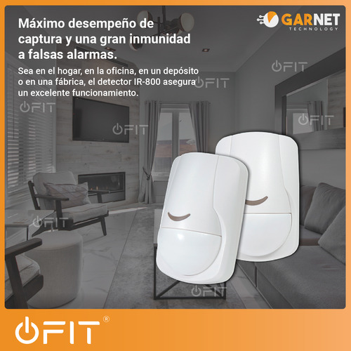 Imagen 8 de 11 de Ir-800 Detector Infrarrojo Garnet Anti Mascotas 18kg