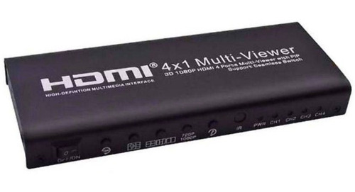 Hdmi Multi Viewer Switch Hdmi 4x1 1080p 3d Multiviewer