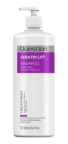 Shampoo Rejuvenecedor Question Keratin Lift 960 Ml Oferta