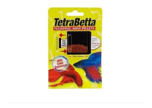 Tetra Betta Mini Pellets 4,5 Gr Mejora Coloración 