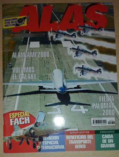Revista Alas Argentinas Y Del Mundo N°70 Sep Octubre De 2000