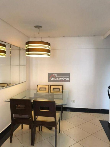 Imagem 1 de 26 de Apartamento À Venda, 78 M² Por R$ 527.000,00 - Aparecida - Santos/sp - Ap3072