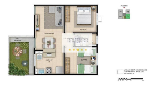 Imagem 11 de 12 de Apartamento Residencial À Venda, Conjunto Habitacional Doutor Antônio Villela Silva, Araçatuba. - Ap0214