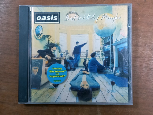 Cd Oasis - Definitely Maybe (1994) Usa R5