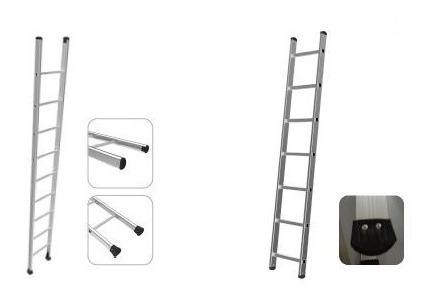 Escalera Aluminio Recta 10 Peldaños / Teckup