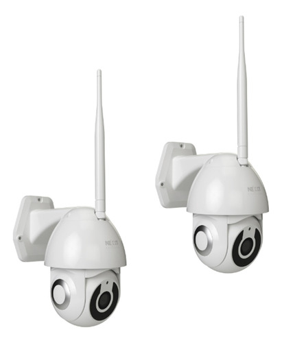 Camara Nexxt Ip Robotica Exterior Ip65 Wifi 2.4g Nhc-o612 