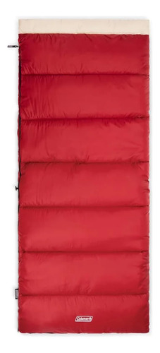 Bolsa De Dormir Práctica Flatlands Coleman 30f Rojo