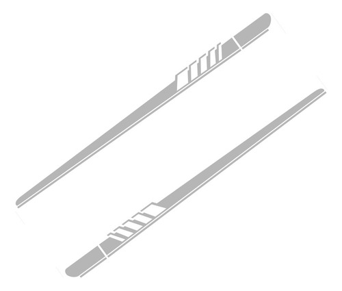 Adhesivo Universal Para Faldón Lateral Para Coche, 2 Unidade