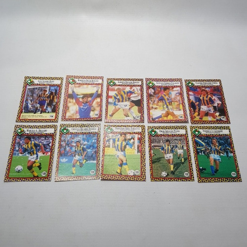 Antiguas Figuritas Rosario Central 1993 Lote X 10 Mag 57576