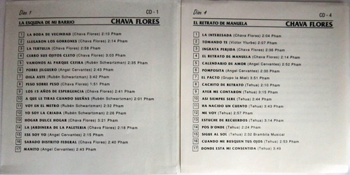 Chava Flores - Picardia Y Buen Humor 5 Cd (Usado)