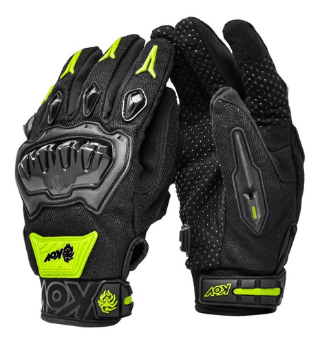 Guante Delta Touch 2.0 Color Negro/Amarillo Talla G