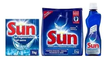 Comprar Kit Sun Detergente- Abrillantador Y Sal Lavavajillas 