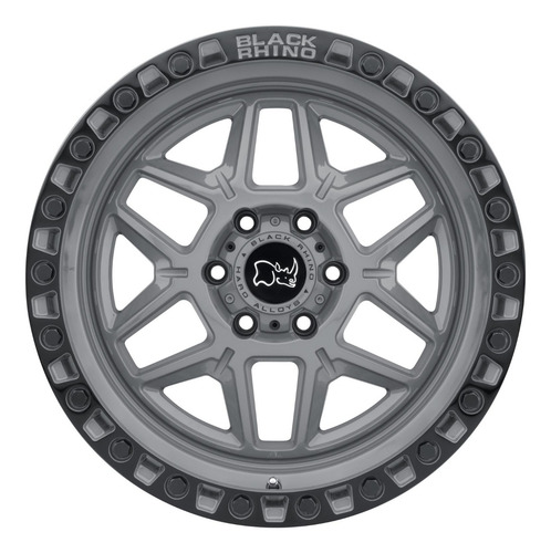 4 Rodas Aro 17'' Black Rhino Kelso 5x127 Wrangler Gladiator