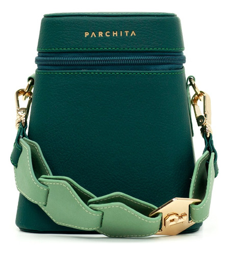 Cartera Parchita - Baul Jalea Bee My Christmas Verde Botella