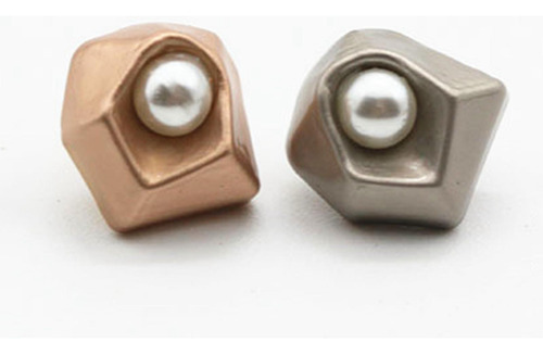 2 X 2x10 Uds Botones De Perlas Sujetadores De 2 Piezas