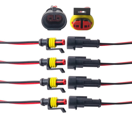 Conector De Fio Elétrico Impermeável De 5 Pares De 2 Pinos S