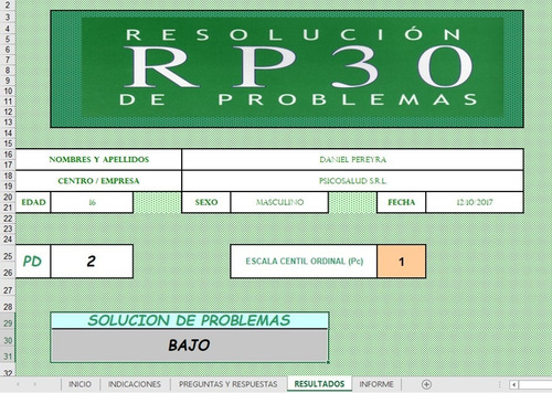 Test Rp30 Resolucion De Problemas Automatizado Ilimitado