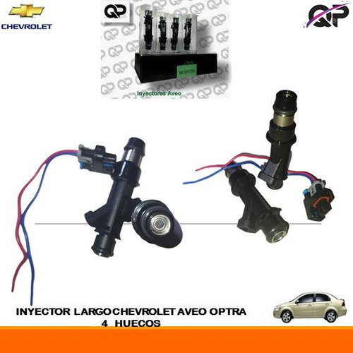 Inyector Largo De Chevrolet Aveo (2005-2010) 4 Huecos