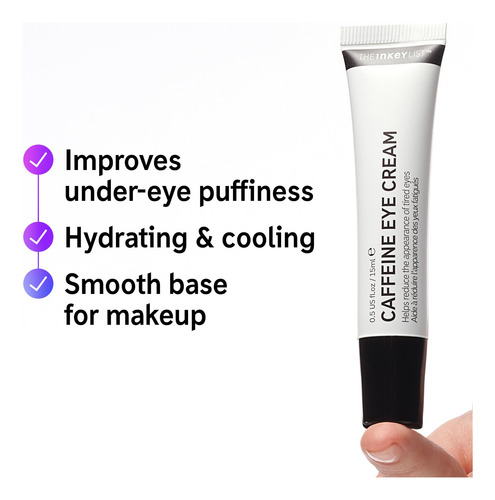Crema Para Ojos The Inkey List Con Cafeína Para Reducir La H