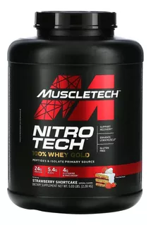 Nitro Tech 100% Whey Gold Protein Muscletech 2,28kg