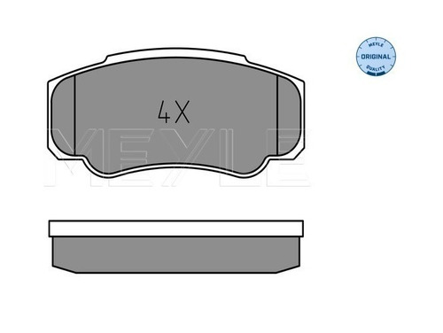 Pastillas De Freno Traseras Peugeot Boxer Hasta 2007