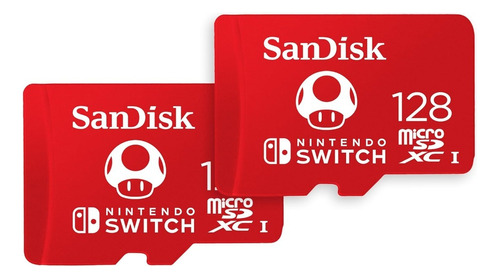 Memoria Microsd 128gb |  Nintendo Switch | Sandisk | 2 Pack