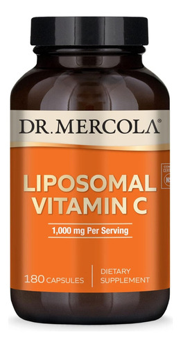 Vitamina C 1000 Mg Liposomal Dr. Mercola 180 Cápsulas