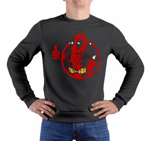 Polera Deadpool Caricatura (d1600 Boleto.store)