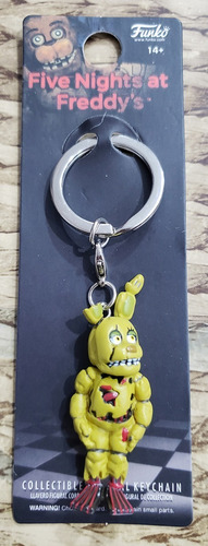 Llavero Five Nights At Freddy's Fnaf Springtrap Foxy 5cm
