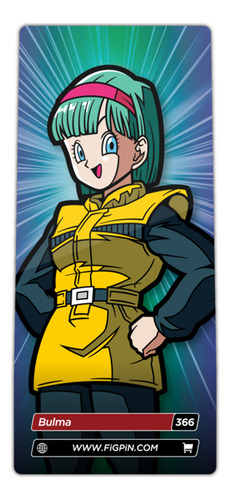 Figpin Dragon Ball Z - Bulma #366 Color Multicolor Persona